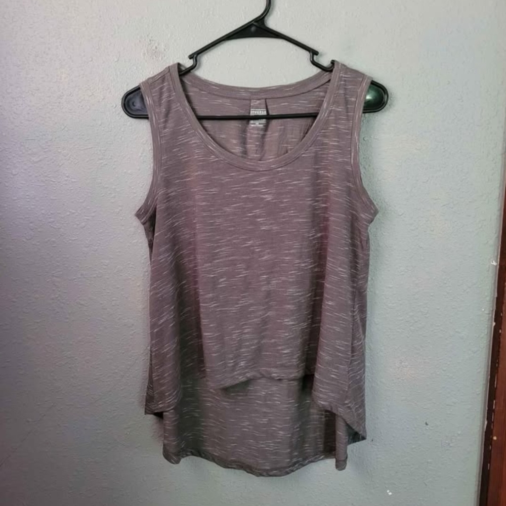Converse  Sleeveless Blouse Tank Top Oversized High Low Women's Size XS